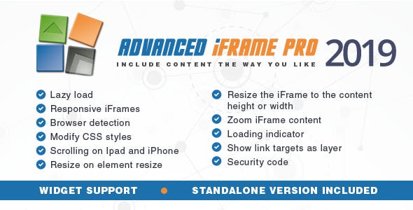 Advanced iFrame Pro v2019.7