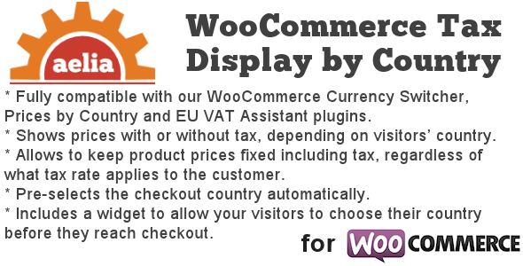 Tax Display by Country for WooCommerce v.11.0.190719