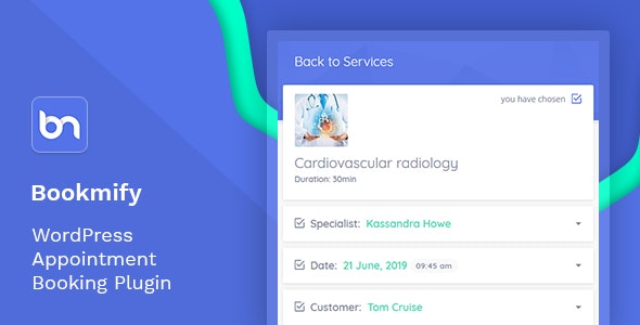 Bookmify v1.2.5 - Appointment Booking WordPress Plugin