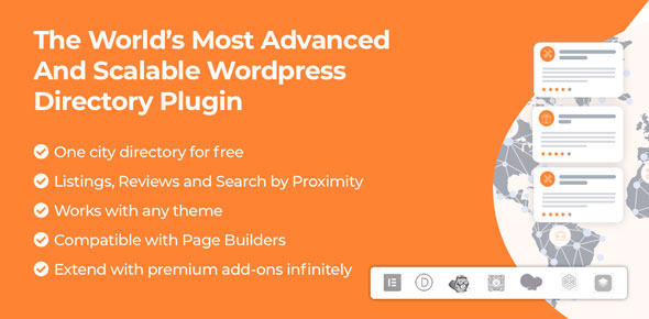 GeoDirectory v2.0.0.66 + Premium Addons Pack