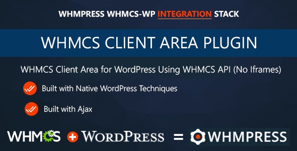 WHMCS Client Area for WordPress by WHMpress v3.3