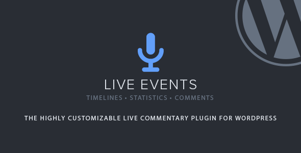 Live Events v1.2.3 - Premium WordPress Plugin