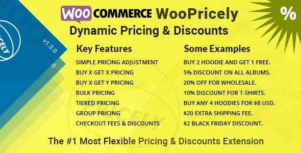 WooPricely v1.3.0 - Dynamic Pricing & Discounts