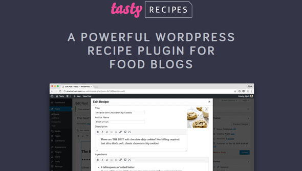 Tasty Recipes v2.4.0 - Recipe Plugin For Food Blogs