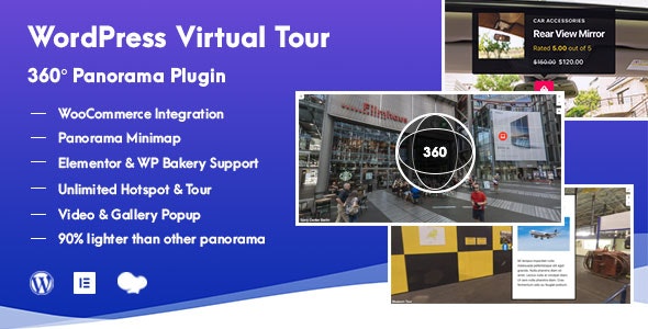 WordPress Virtual Tour 360 Panorama Plugin v1.0.0