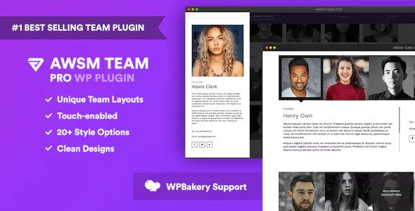 The Team Pro v1.6.1 - Team Showcase WordPress Plugin