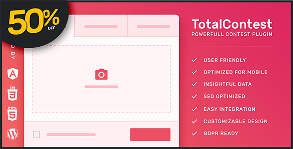 TotalContest Pro v2.0.0 - Responsive Contest Plugin