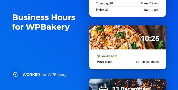 Business Hours for WPBakery v1.0.0 – Worker addon