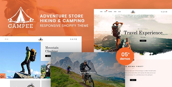 Campee v1.0 - Adventure Store Hiking and Camping Shopify Theme