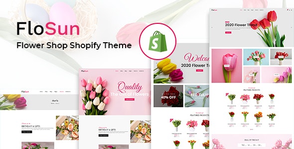Flosun v1.0 - Flower Shop Shopify Theme