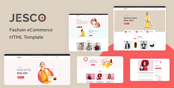 Jesco v1.0 - Fashion eCommerce HTML Template