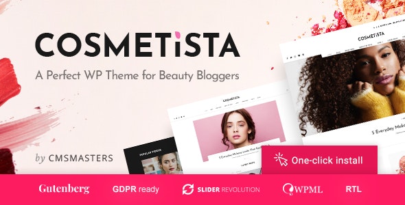 Cosmetista v1.0.5 - Beauty &amp; Makeup Theme