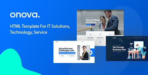 Onova v1.0 - Technology IT Solutions &amp; Services HTML5 Template