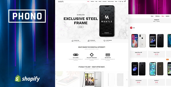 Phono v1.0 - Online Mobile Store and Phone Shop Shopify Theme