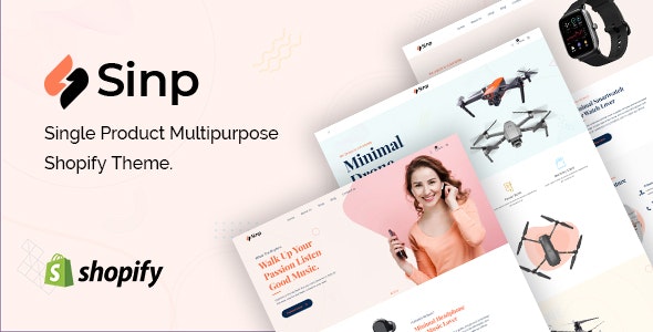 Sinp v1.0 - Single Product Multipurpose Shopify Theme