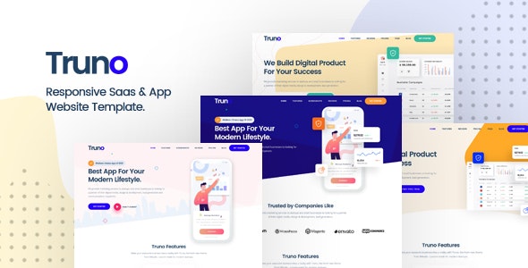 Truno v1.0 - Multipurpose HTML5 Template for Saas and Startup Agency