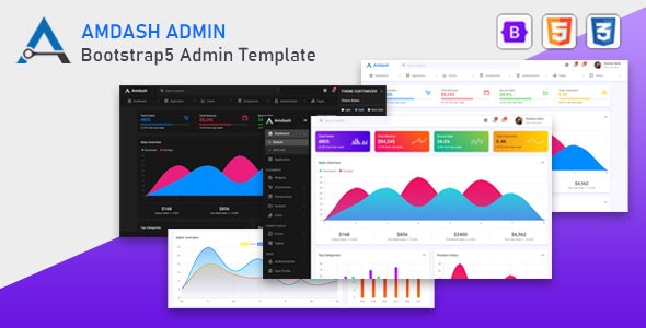 Amdash v1.0 - Bootstrap 5 Admin Template
