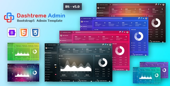 Dashtreme v5.0 - Multipurpose Bootstrap4 Admin Template