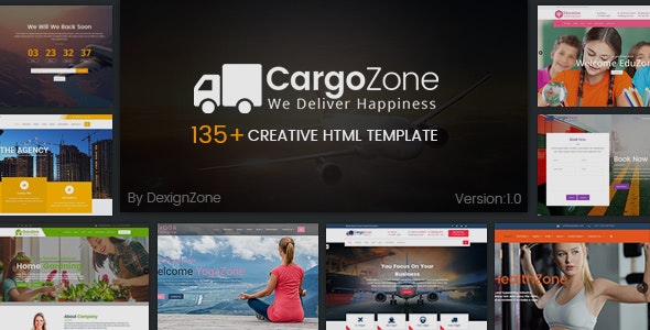 CargoZone v1.0 - Transport, Cargo, Logistics &amp; Business Multipurpose HTML Template