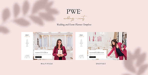 PWE v1.0 - Wedding and Event Planner Template