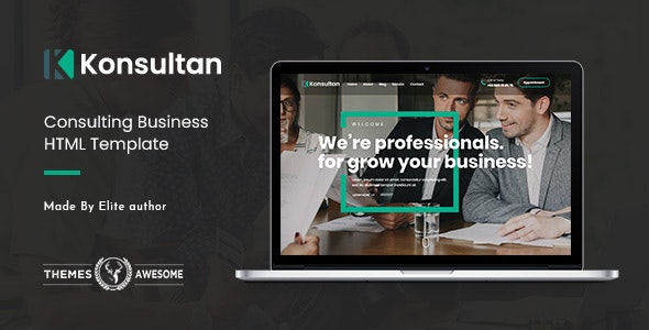 Konsultan v1.0 - Consulting Business HTML Template