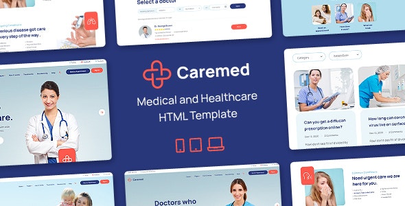 Caremed v1.0 - Responsive Medical &amp; Healthcare HTML Template