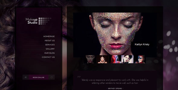 Makeup v1.0 - Barbershop HTML Template