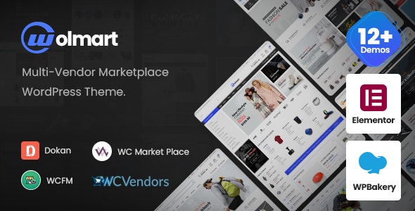 Wolmart v1.0 - Multi-Vendor Marketplace WooCommerce Theme