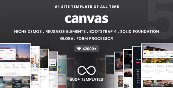 Canvas v6.5.1 - The Multi-Purpose HTML5 Template