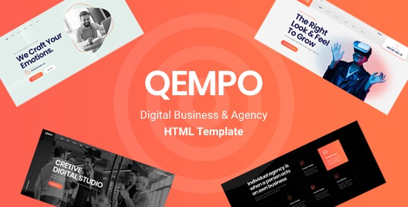 Qempo v1.0 - Digital Agency Services HTML5 Template