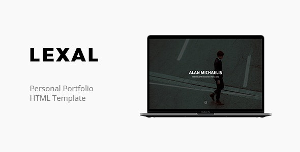 Lexal v1.0 - Personal Portfolio Template